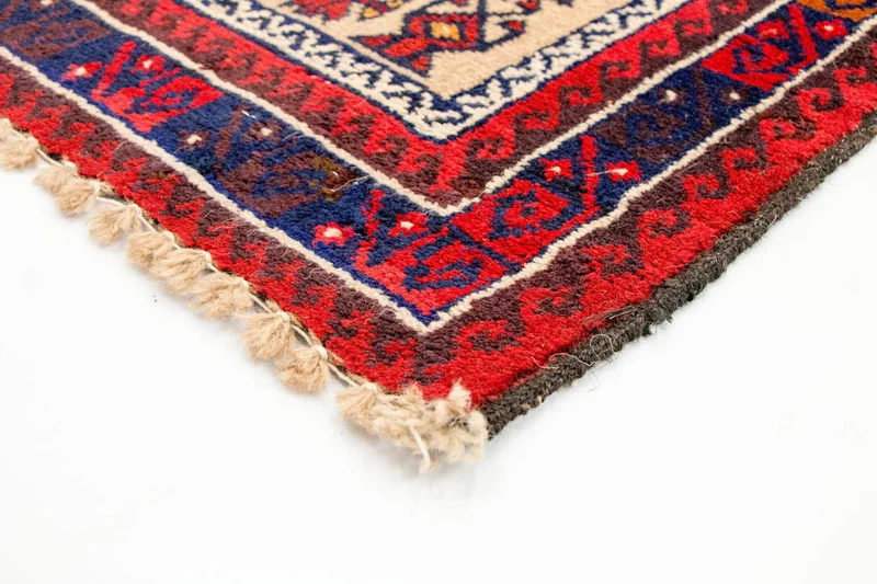 Belutsch Teppich 79x126cm - Orientteppich - rot