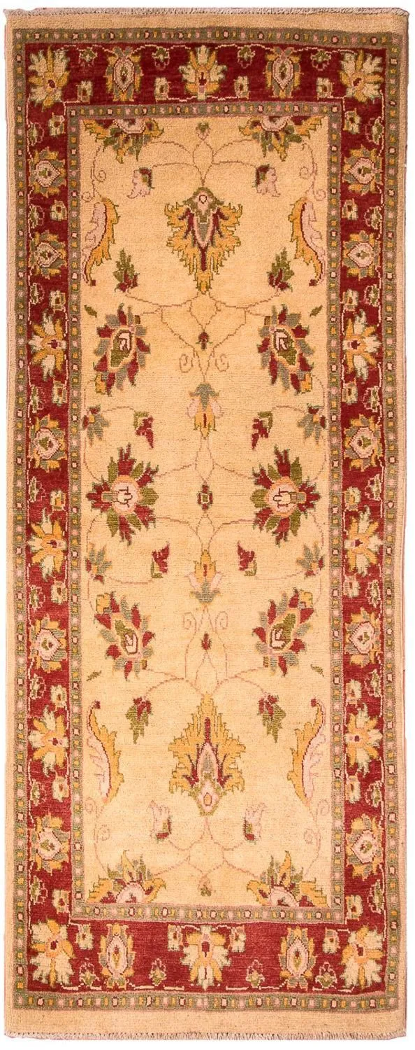 Ziegler Teppich 91x223cm - Orientteppich - beige