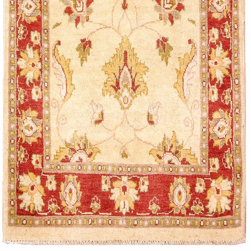 Ziegler Teppich 91x223cm - Orientteppich - beige