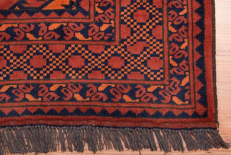 Khal Mohammadi Teppich 199x300cm - Orientteppich - rot