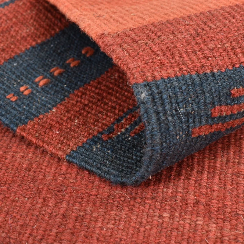 Kelim Teppich - Trendy - 73 x 89 cm - mehrfarbig