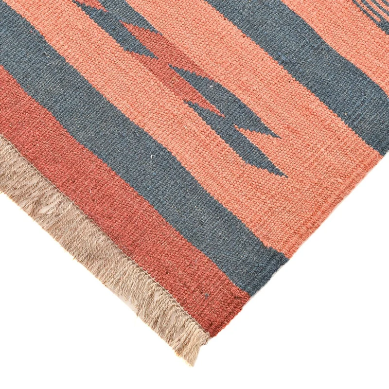 Kelim Teppich - Trendy - 98 x 137 cm - mehrfarbig