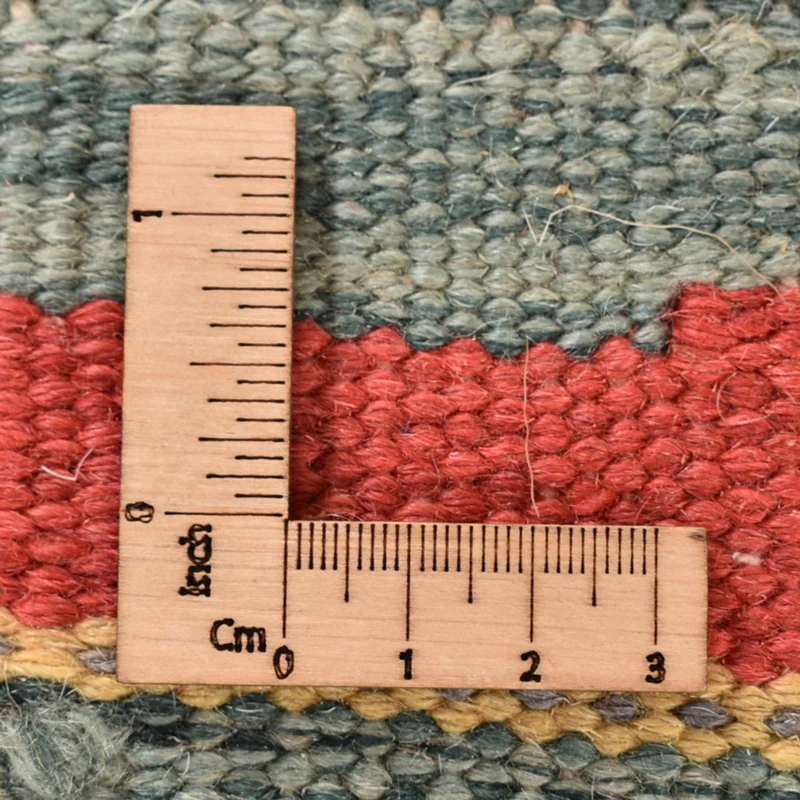 Kelim Modern Teppich 101x141cm - mehrfarbig