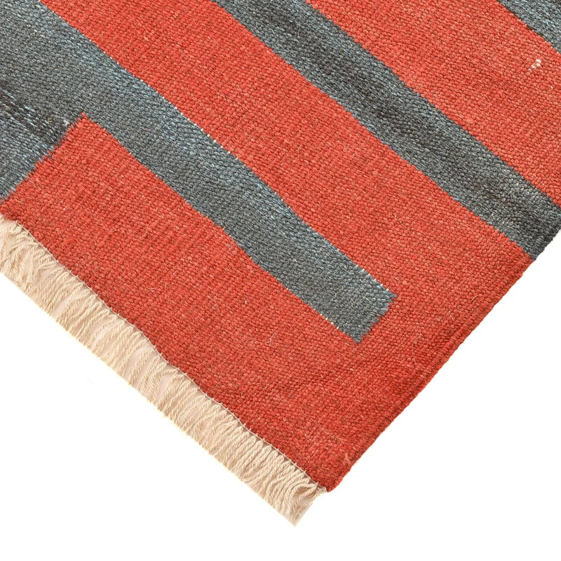Kelim Modern Teppich 108x162cm - mehrfarbig