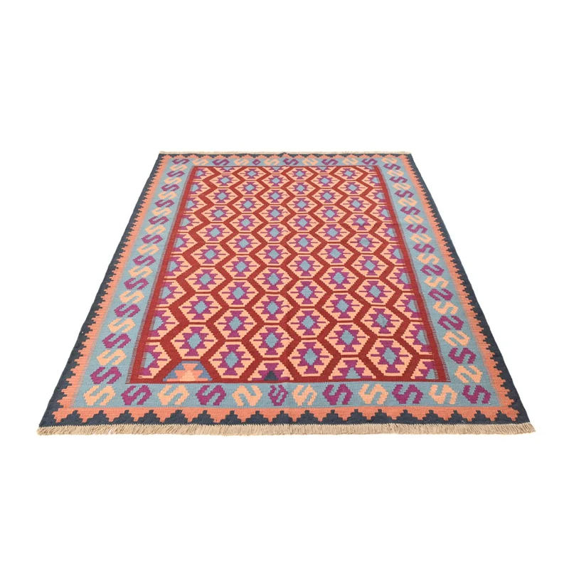 Kelim Fars Teppich 166x244cm - mehrfarbig