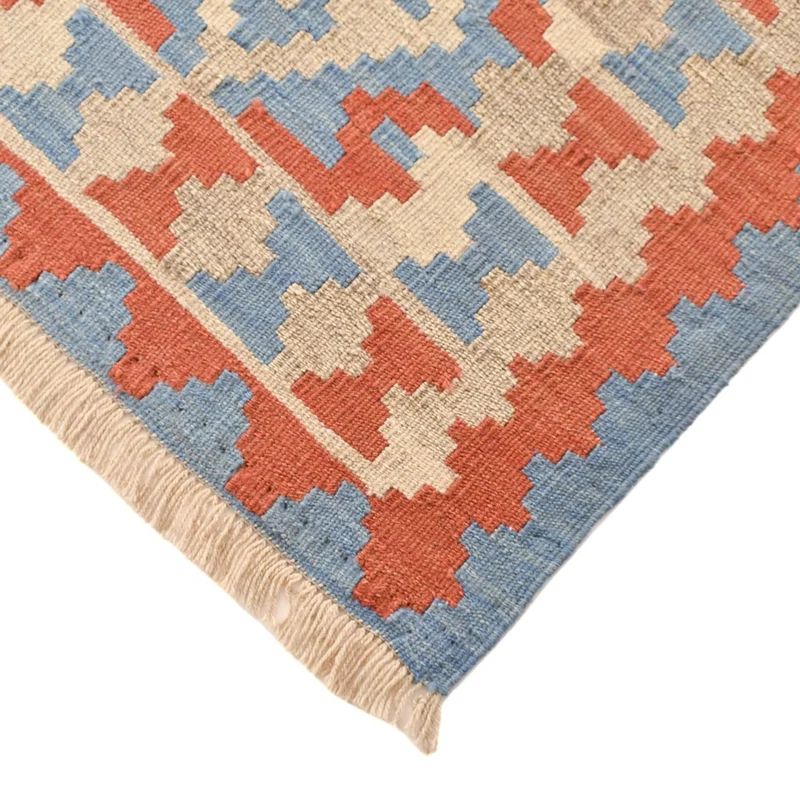 Kelim Fars Teppich 181x243cm - mehrfarbig