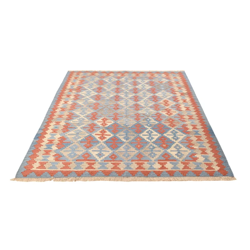 Kelim Fars Teppich 181x243cm - mehrfarbig