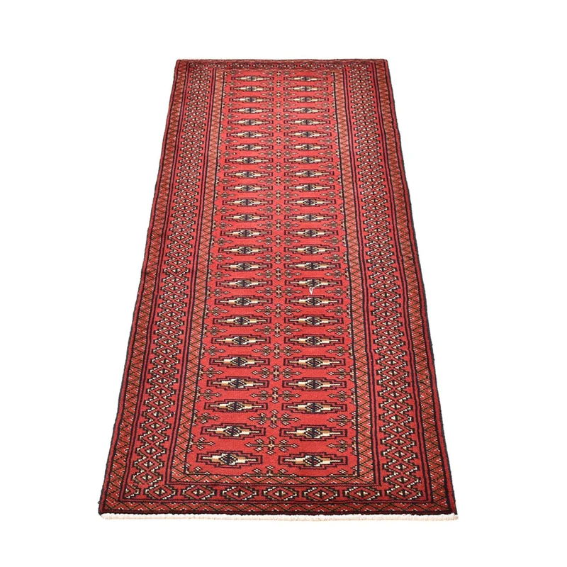 Turkaman Teppich 61x183cm - Orientteppich - rot