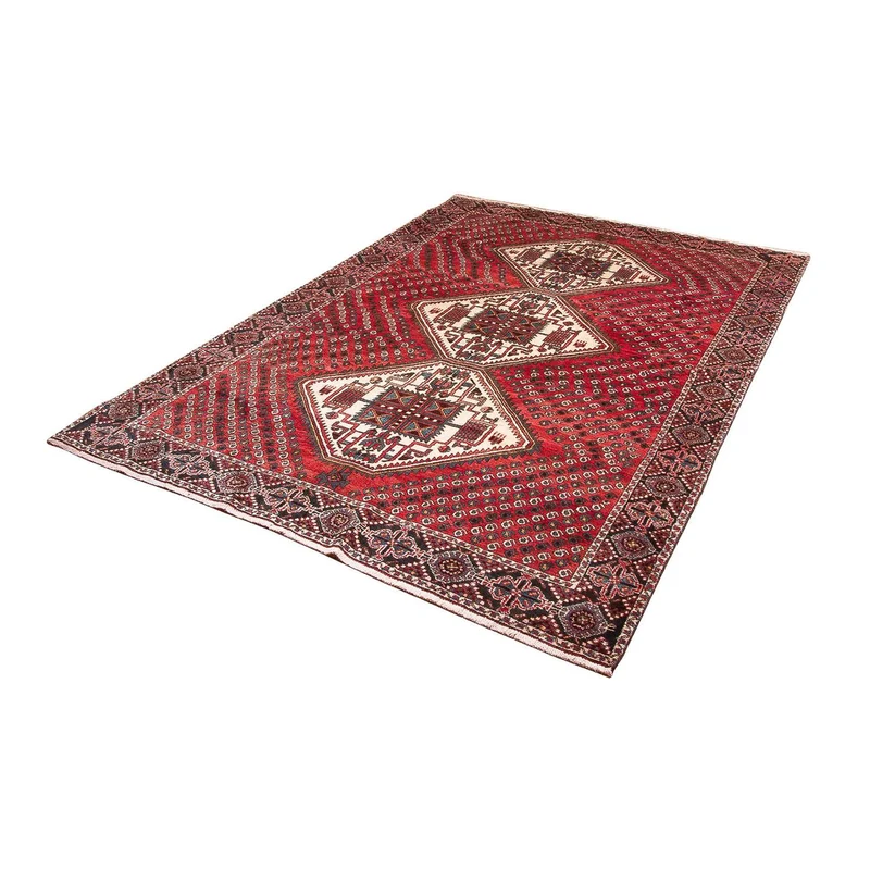 Sharbabak Teppich 189x256cm - Perserteppich - rot