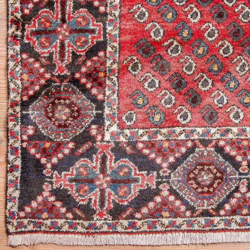 Sharbabak Teppich 189x256cm - Perserteppich - rot