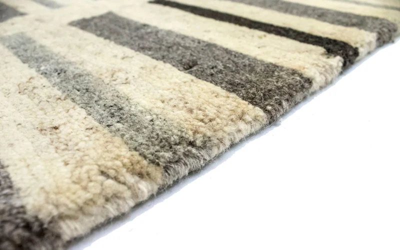 Nepal Teppich 142x205cm - Wollteppich - mehrfarbig