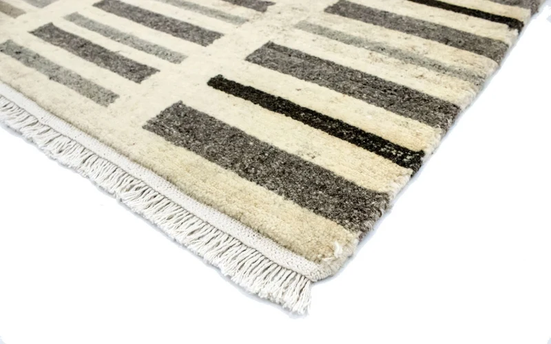 Nepal Teppich 142x205cm - Wollteppich - mehrfarbig