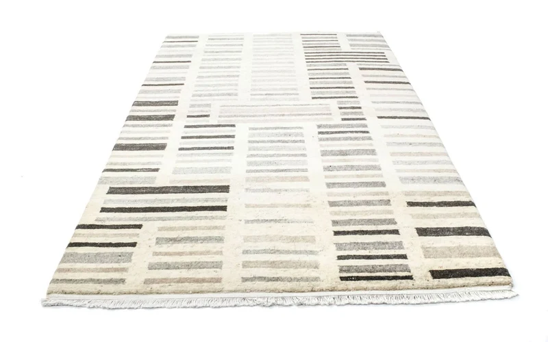 Nepal Teppich 142x205cm - Wollteppich - mehrfarbig
