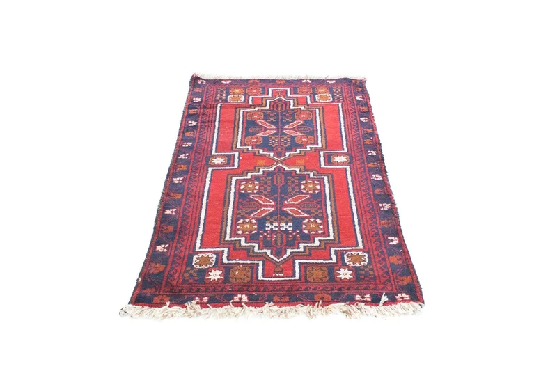 Belutsch Teppich 80x137cm - Orientteppich - rot