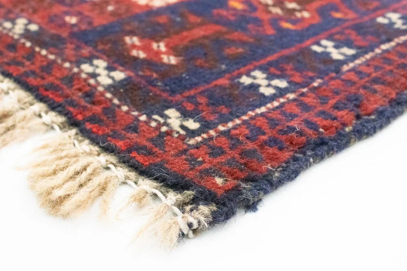 Belutsch Teppich 87x140cm - Orientteppich - blau