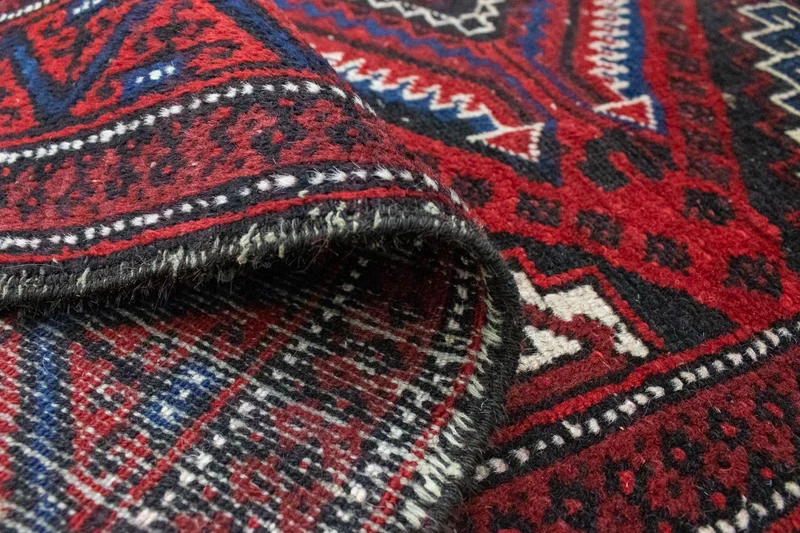 Belutsch Teppich 100x167cm - Orientteppich - rot