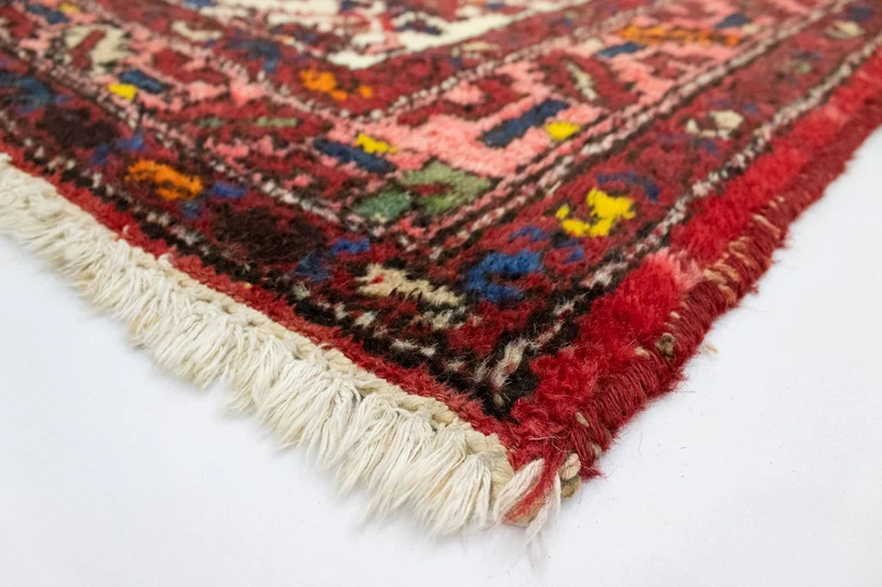 Heriz Teppich 108x188cm - Perserteppich - rot