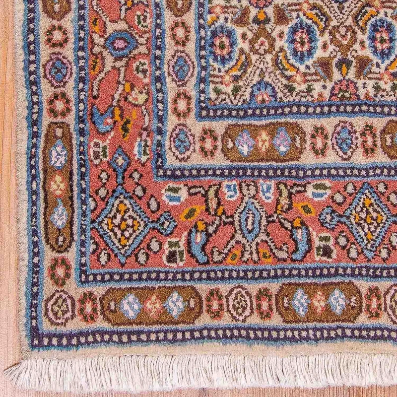 Moud Teppich 94x141cm - Perserteppich - beige