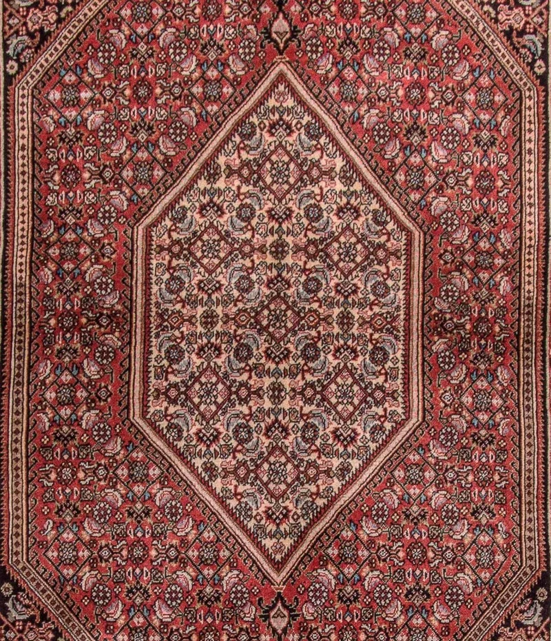 Bidjar Teppich 112x190cm - Perserteppich - hellrot