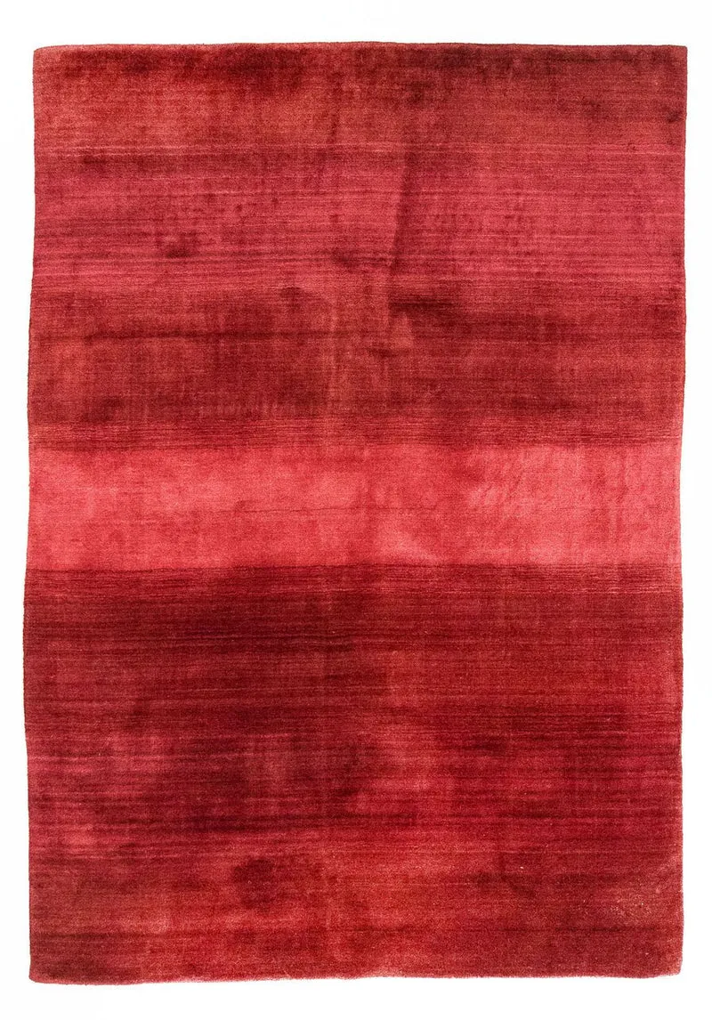 Wollteppich 140x202cm - mehrfarbig