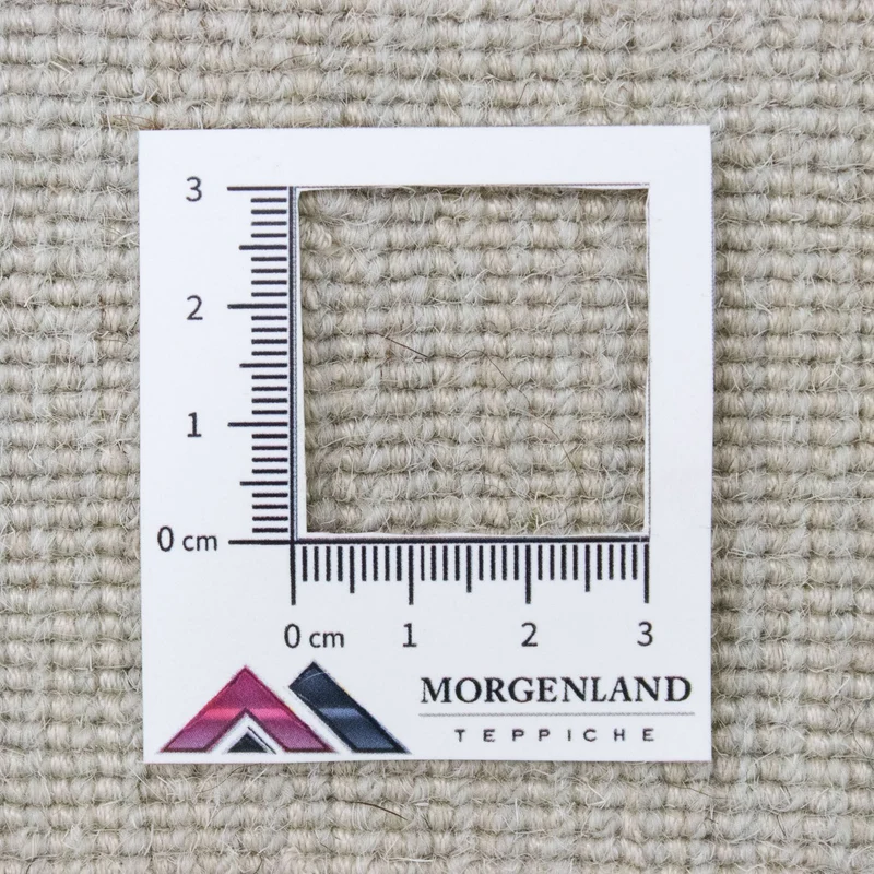 Wollteppich 66x67cm - beige