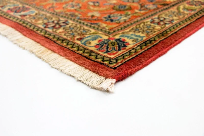 Ghom Teppich 70x213cm - Perserteppich - orange