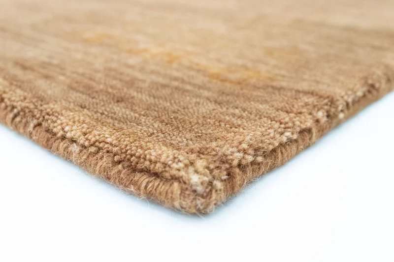 Wollteppich 73x141cm - braun