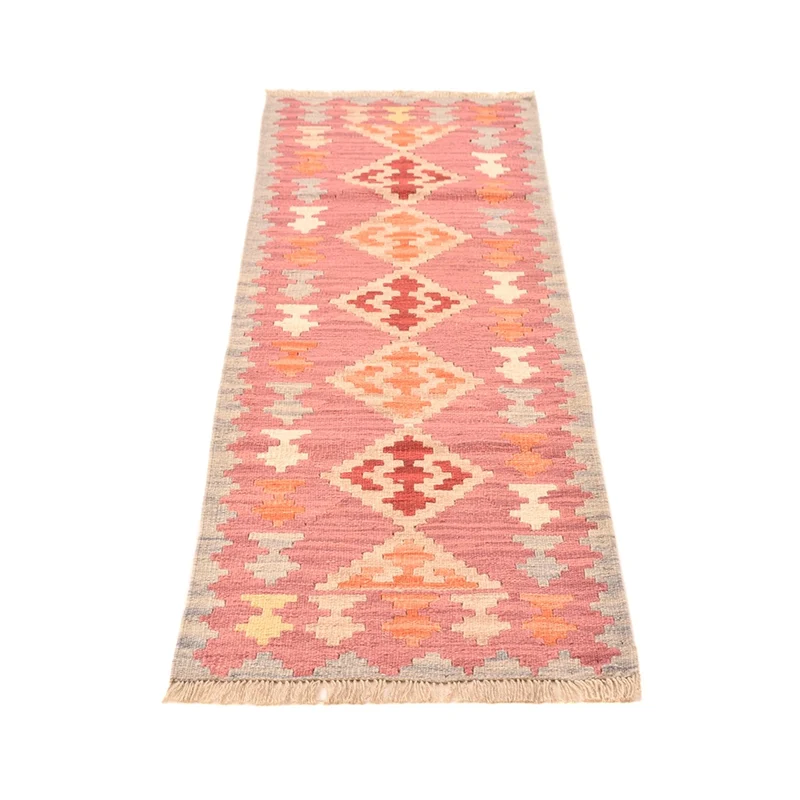 Läufer Kelim - Oriental - 63 x 197 cm - mehrfarbig