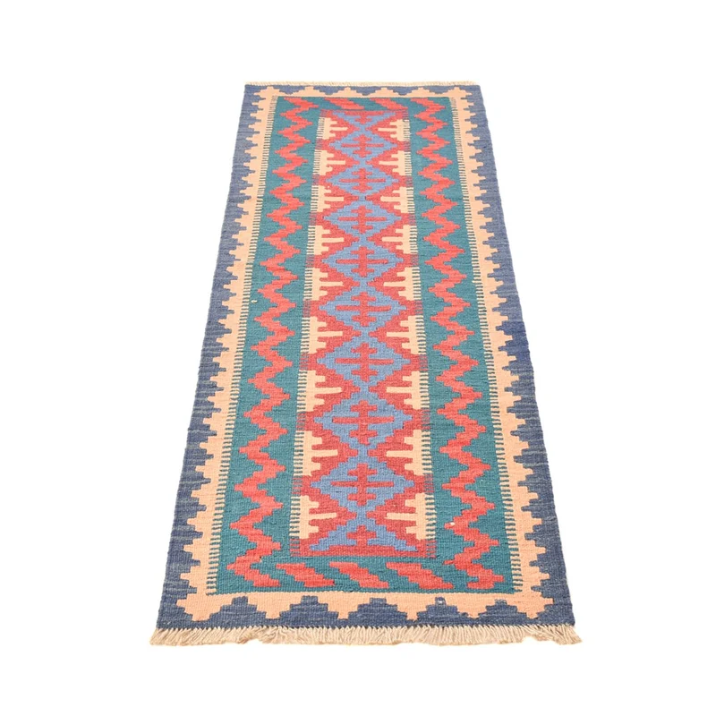 Läufer Kelim - Oriental - 62 x 210 cm - mehrfarbig