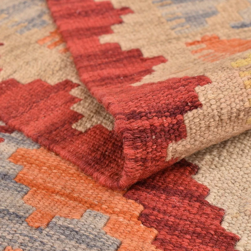 Kelim Fars Teppich 156x205cm - mehrfarbig