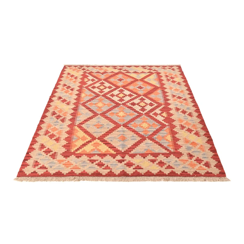 Kelim Fars Teppich 156x205cm - mehrfarbig