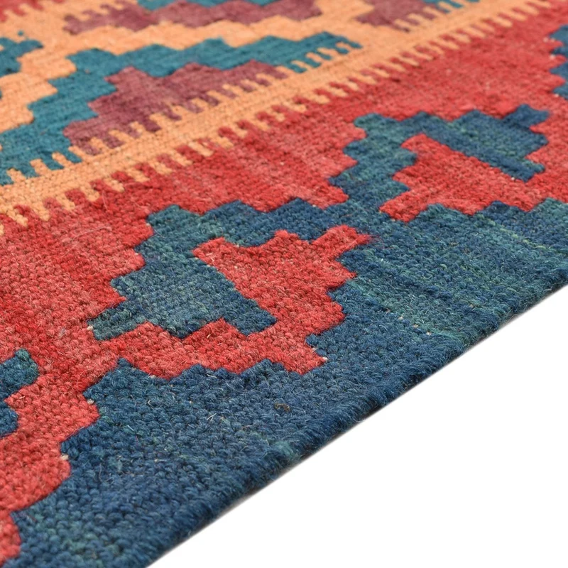 Kelim Fars Teppich 156x209cm - mehrfarbig