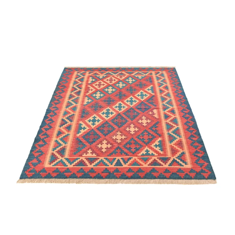Kelim Fars Teppich 156x209cm - mehrfarbig