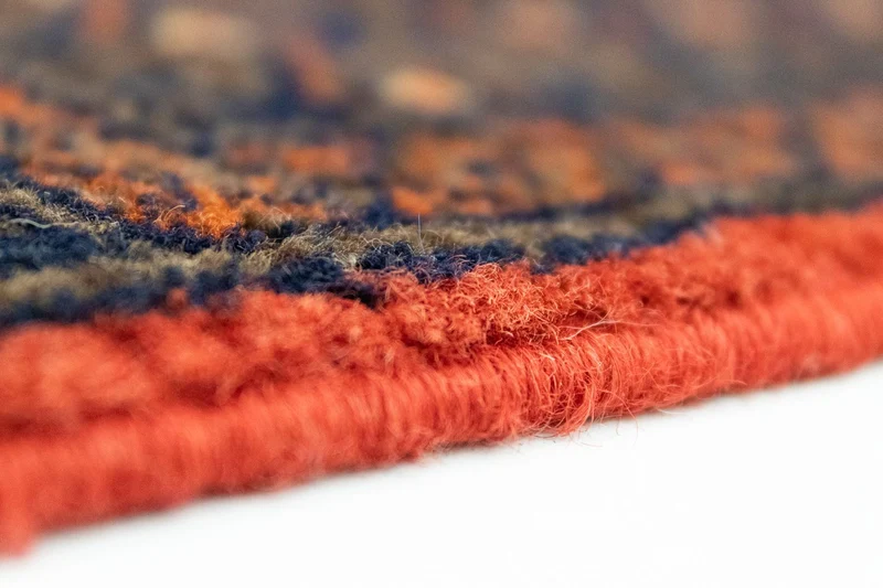 Hamadan Teppich 75x146cm - Perserteppich - rot