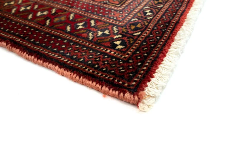 Turkaman Teppich 50x100cm - Orientteppich - rot