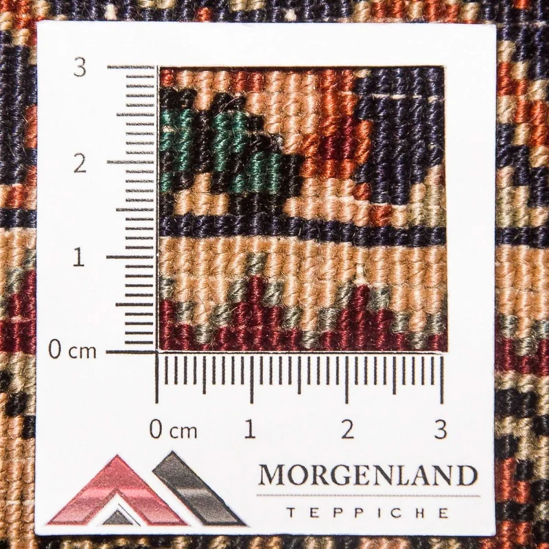 Bidjar Teppich 124x175cm - Perserteppich - rost