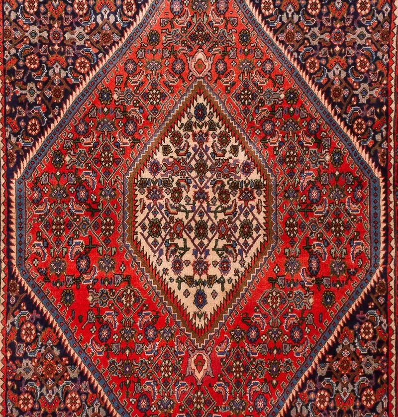 Bidjar Teppich 120x181cm - Perserteppich - rot