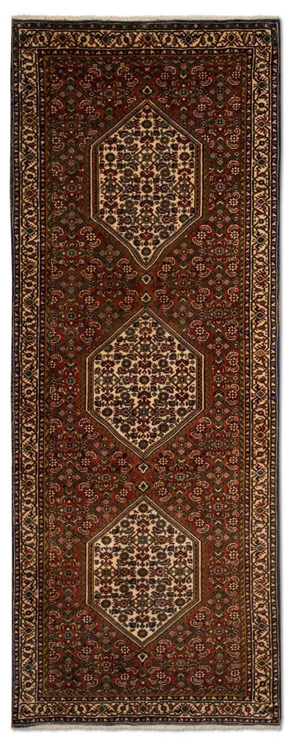 Bidjar Teppich 77x214cm - Perserteppich - braun