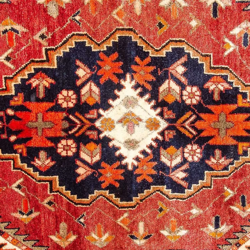 Ghashghai Teppich 128x209cm - Perserteppich - blau