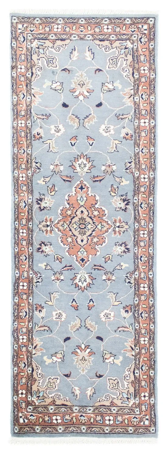 Orientteppich 63x187cm - hellblau