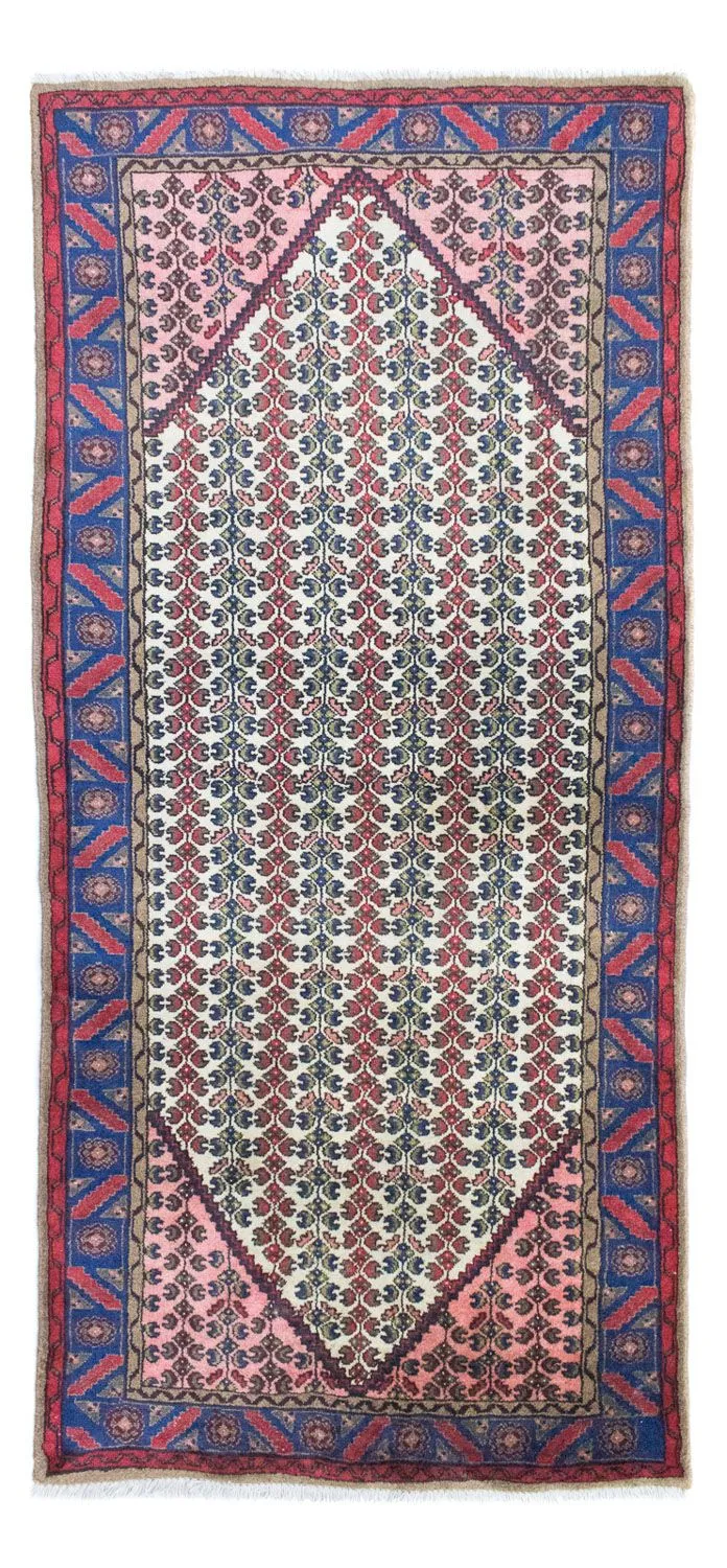 Kolyai Teppich 93x197cm - Perserteppich - blau