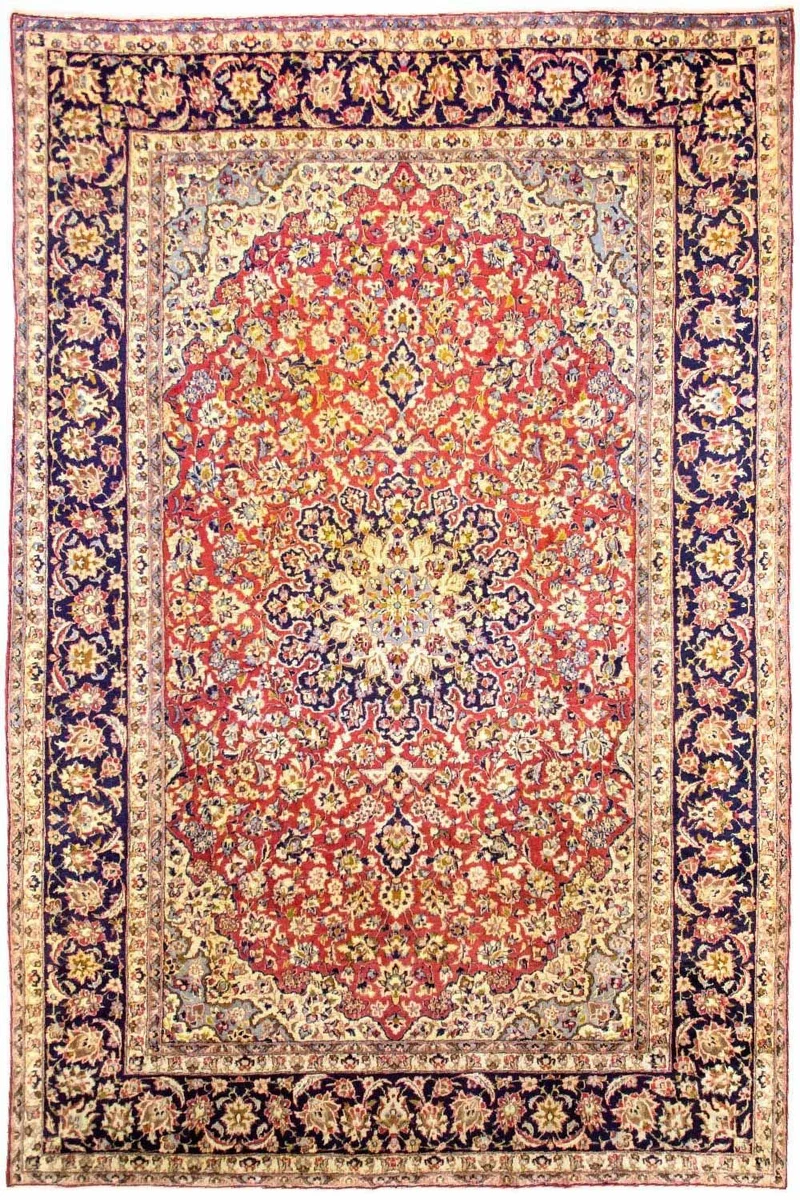 Najafabad Teppich 289x424cm - Perserteppich - rot
