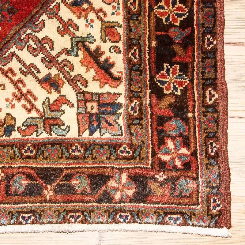 Garawan Teppich 115x267cm - Perserteppich - rost