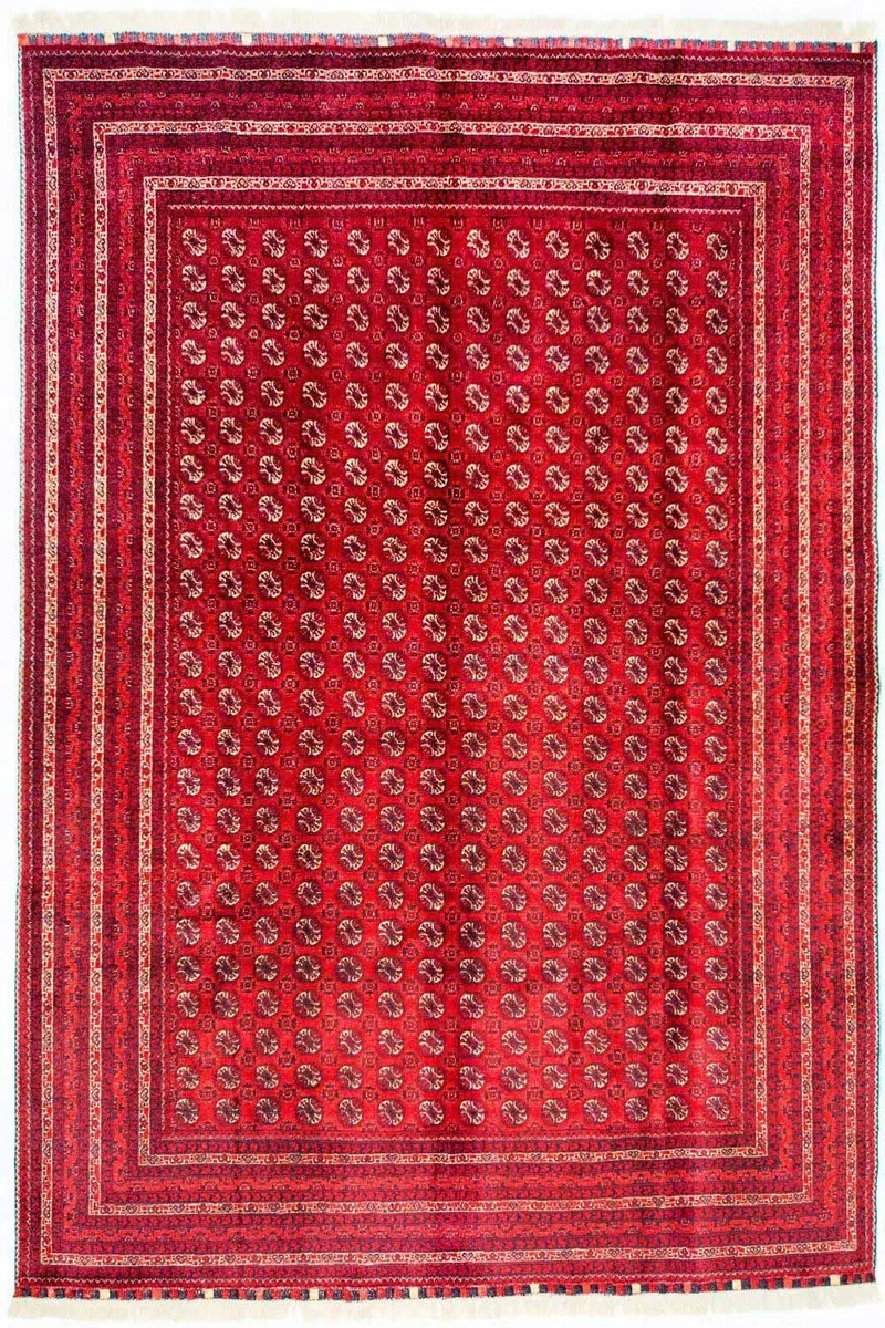 Buchara Teppich 195x300cm - Orientteppich - rot