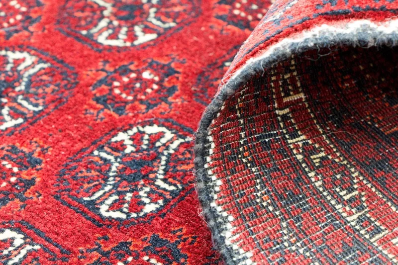 Buchara Teppich 195x300cm - Orientteppich - rot