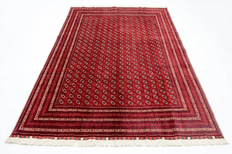 Buchara Teppich 195x300cm - Orientteppich - rot