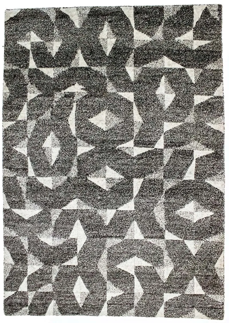 Nepal Teppich 148x201cm - Wollteppich - mehrfarbig