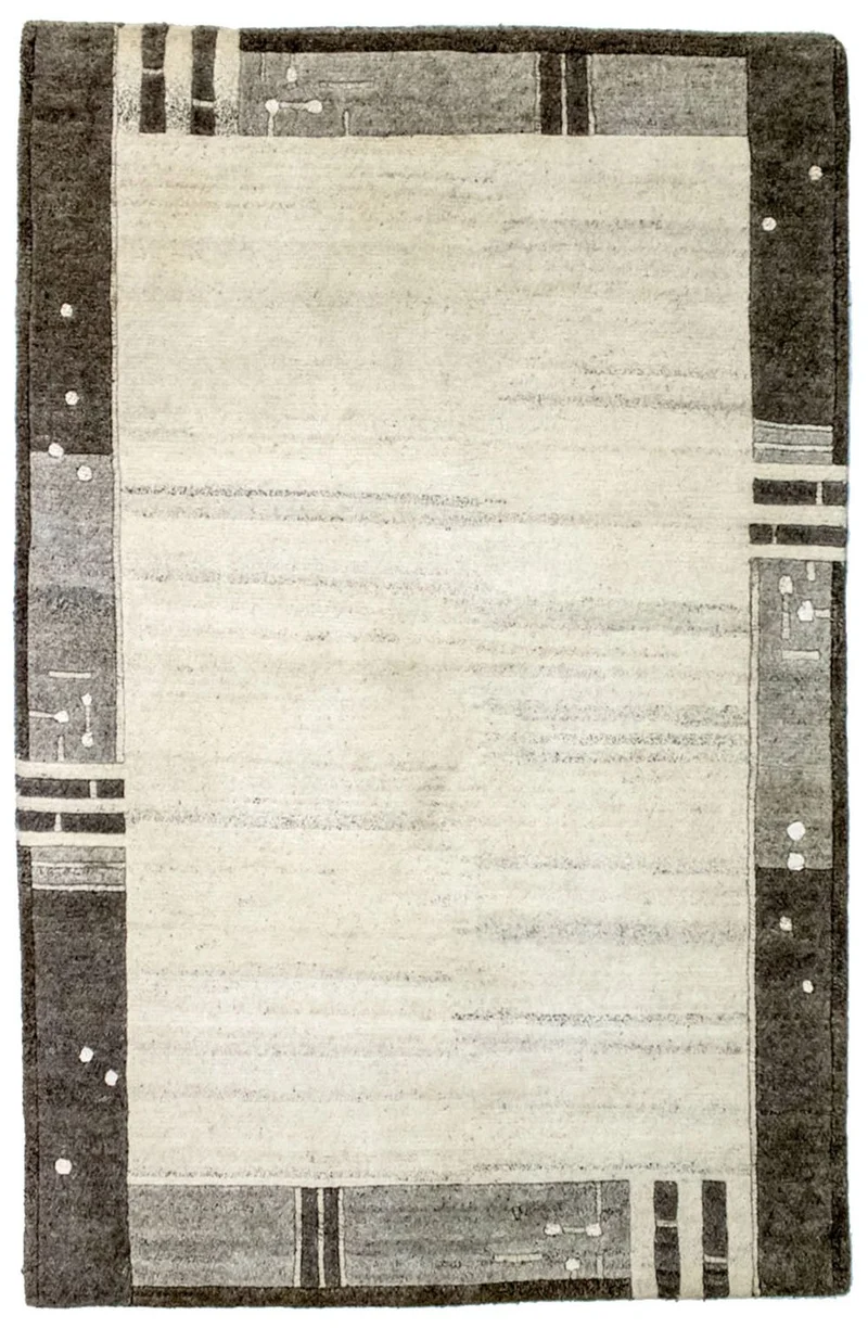 Nepal Teppich 116x178cm - Wollteppich - mehrfarbig