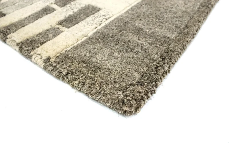 Nepal Teppich 116x178cm - Wollteppich - mehrfarbig