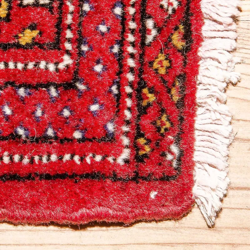 Turkaman Teppich 70x140cm - Orientteppich - rot